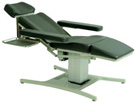 Electrically Adjustable Low Height Blood Draw Chair